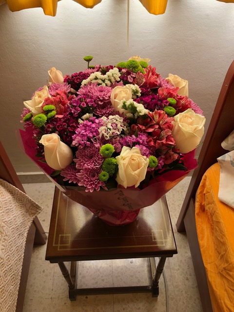Yes!!! My anniversary bouquet!