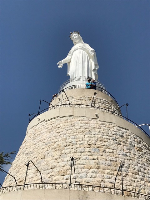 The Lady of Lebanon in Harissa.