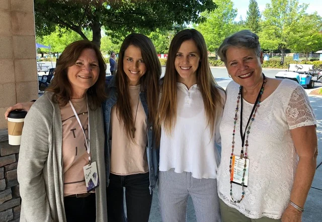 One of the best parts of Thrive…connecting with these beauties. How we love Carol, Christy, and Leslie Johnston!!