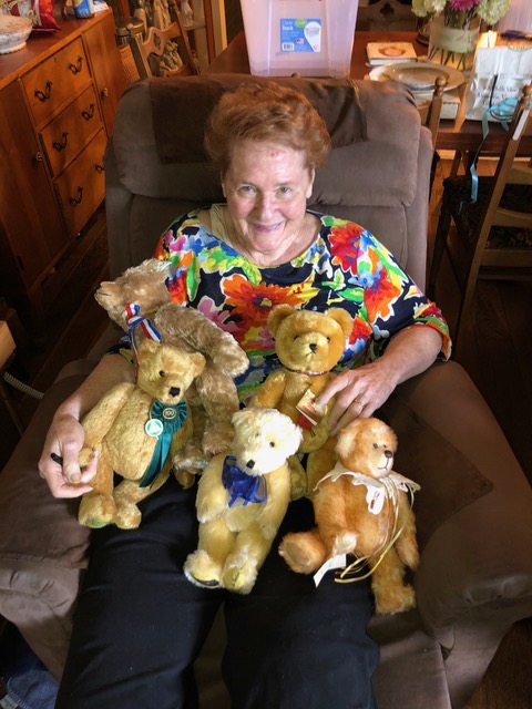 My mom and her bear babies