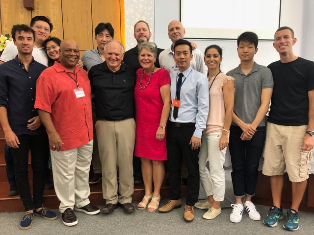 The leadership team at the International Church