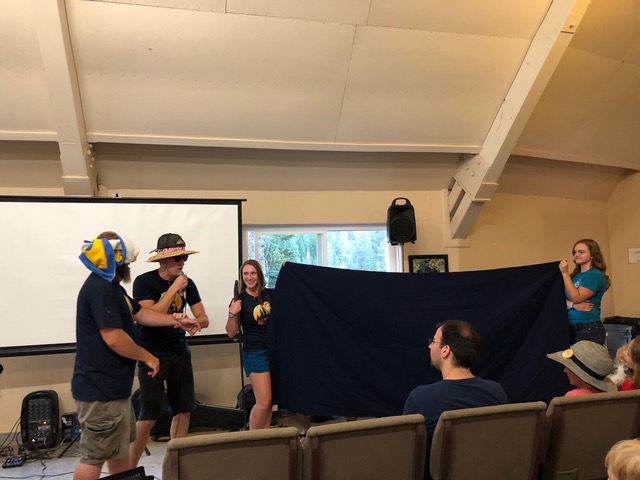 Robert and crew pull off a great anniversary skit for Jude and Andy's 25th anniversary.