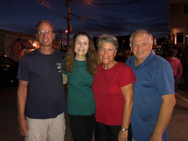 Our last night together . . . friends for life.