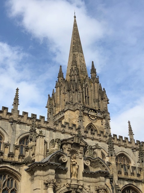 The University Cathedral in which the service was held