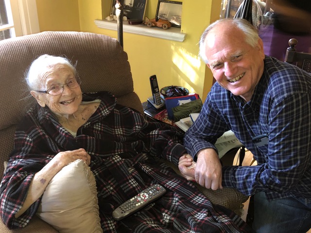 Jeannie Mannes is still sharp as a tack and we were so thankful that it worked out to visit her during our trip to Colorado.