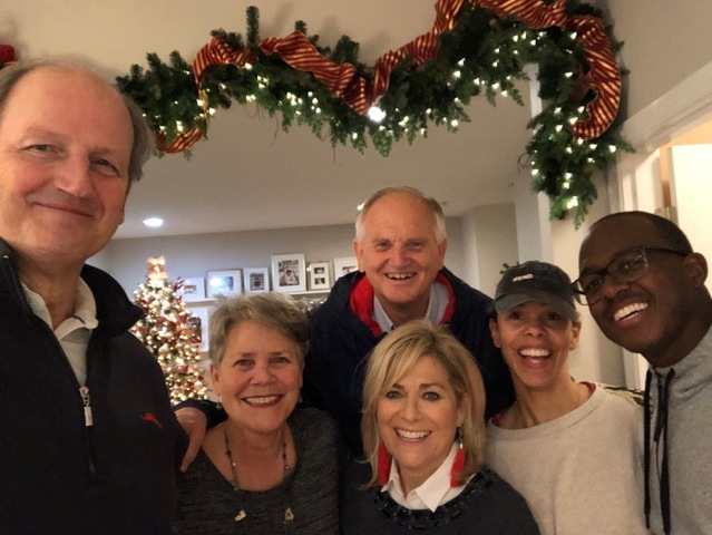 The “leadership team” of the couples’ study….couldn’t do it without them, and couldn’t get this selfie without Don Hasselbeck’s long arms.