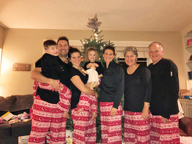 The annual jammies’ photos . . .