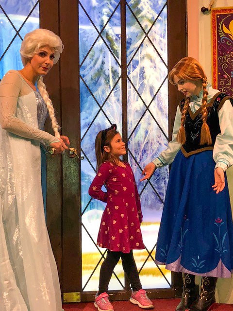 Ana meets “Anna” . . . who is convincingly real.