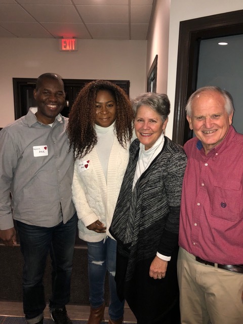 We immediately connected with Kevin and Atonye Ake and swapped stories about Africa.