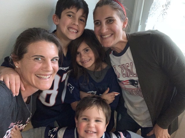 The west coast cheering squad “did their job” by fully supporting our “boys."