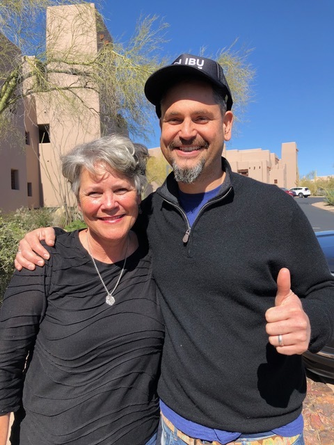 I just happen to “run” in to Brenton Brown and got to personally thank him for leading us to Jesus during worship, vs. leading us to himself. He’s written some of our favorite contemporary songs, including “Everlasting God” and “Lion and the Lamb,” and did a phenomenal job at the conference.