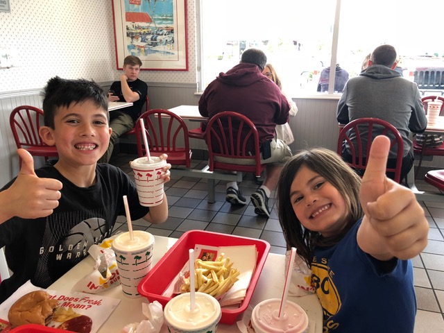 As concerned as Brandon and Ana were about Micah, they managed to forget their fears temporarily while enjoying lunch at In N Out Burger.