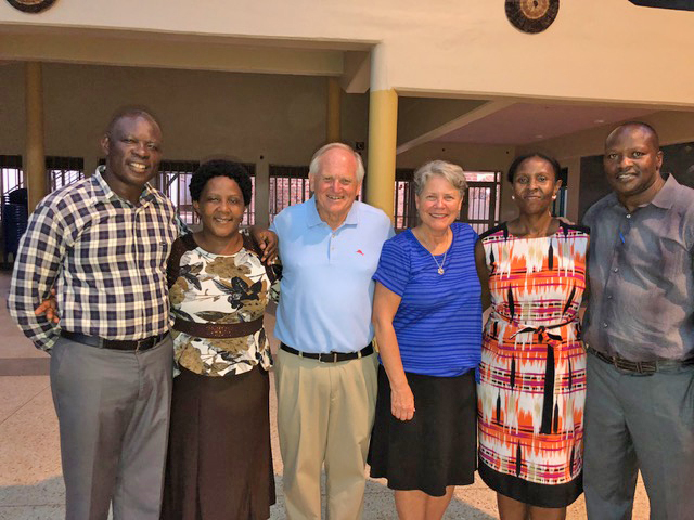 Wilberforce and Sarah and Patrick and Winnie provide Christ-centered leadership for Pearl Haven.
