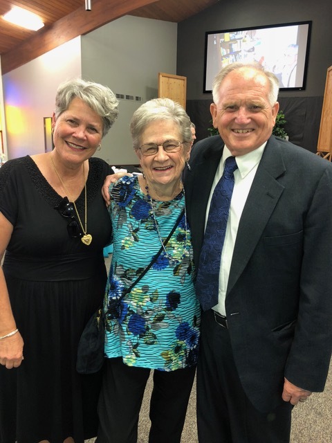 George’s widow, Joan, is lovely in every way and, though well-supported by many friends and family, will be challenged to adjust to her new normal after losing her beloved lifelong parter of 57 years.