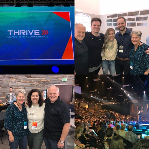 Some of our dear friends were at Thrive . . . along with about 3500 others. :)