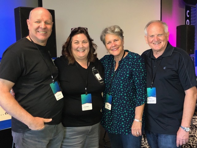 Dave and Diana Watts faithfully “man” our book table whenever we do a conference in the Sacramento area and we are beyond grateful for them.