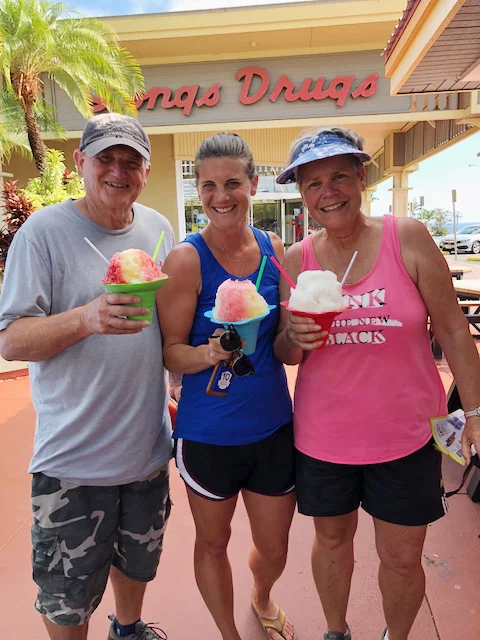 The perfect reward after a rigorous hike.