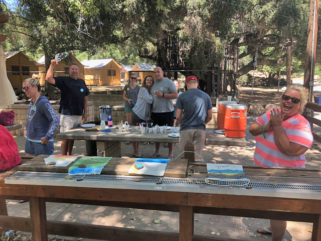 Of course there were banners!! Many thanks to Melinda Stenzel-Collins and Heather Rossi for procuring supplies and overseeing banner making, along with Vonny Bastedo, who came with her years of experience to help banner makers.
