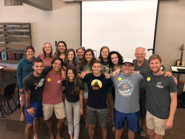 The happily exhausted week 1 staff gather just after the families have departed. At our debriefing, all agreed it was one of the best weeks of their lives, to not just be back together for family camp, but to have witnessed the work of God in so many ways, including His work in the Chalay family.