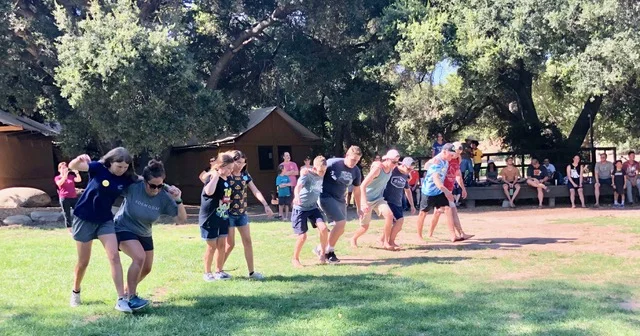 Three-legged race