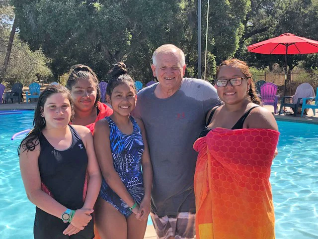 A very special baptism happened on Friday.