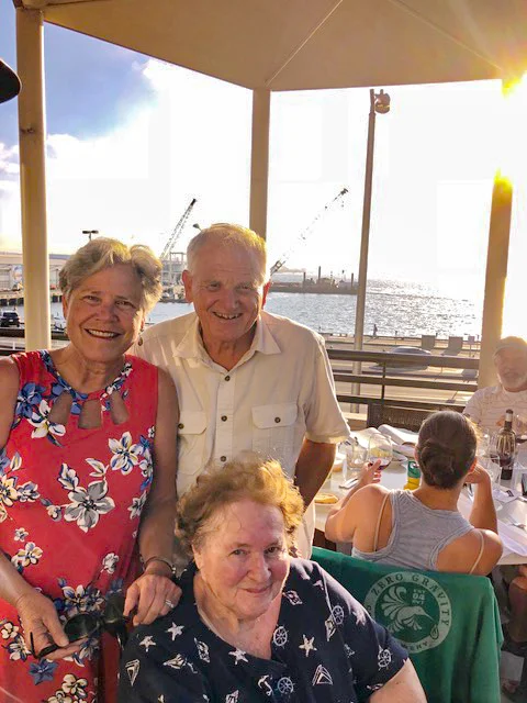 Favorite field trip: dinner out, overlooking San Diego harbor