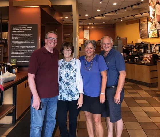 Lunch with Howard and Kathy Clark