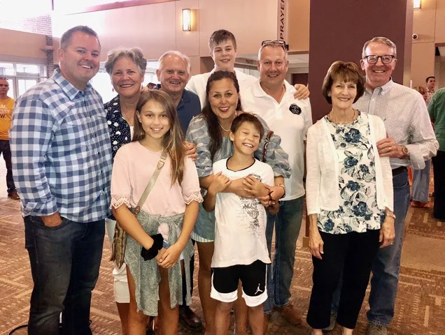 And then church at Mission Hills with Clarks and Oertlis!