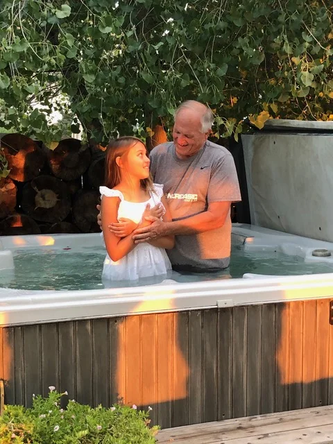 Annelieke’s baptism . . . so meaningful and special.