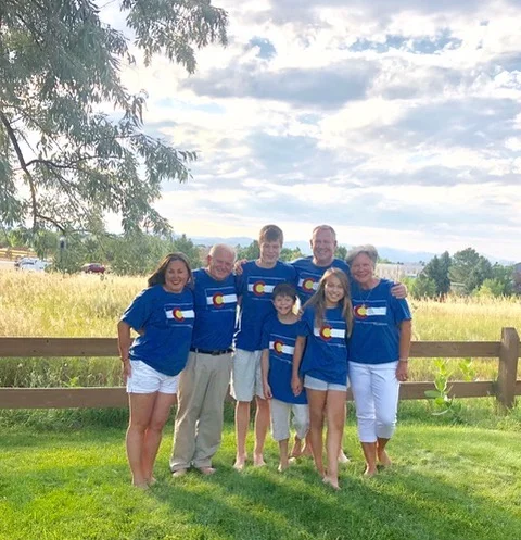 Family photos before we left Littleton