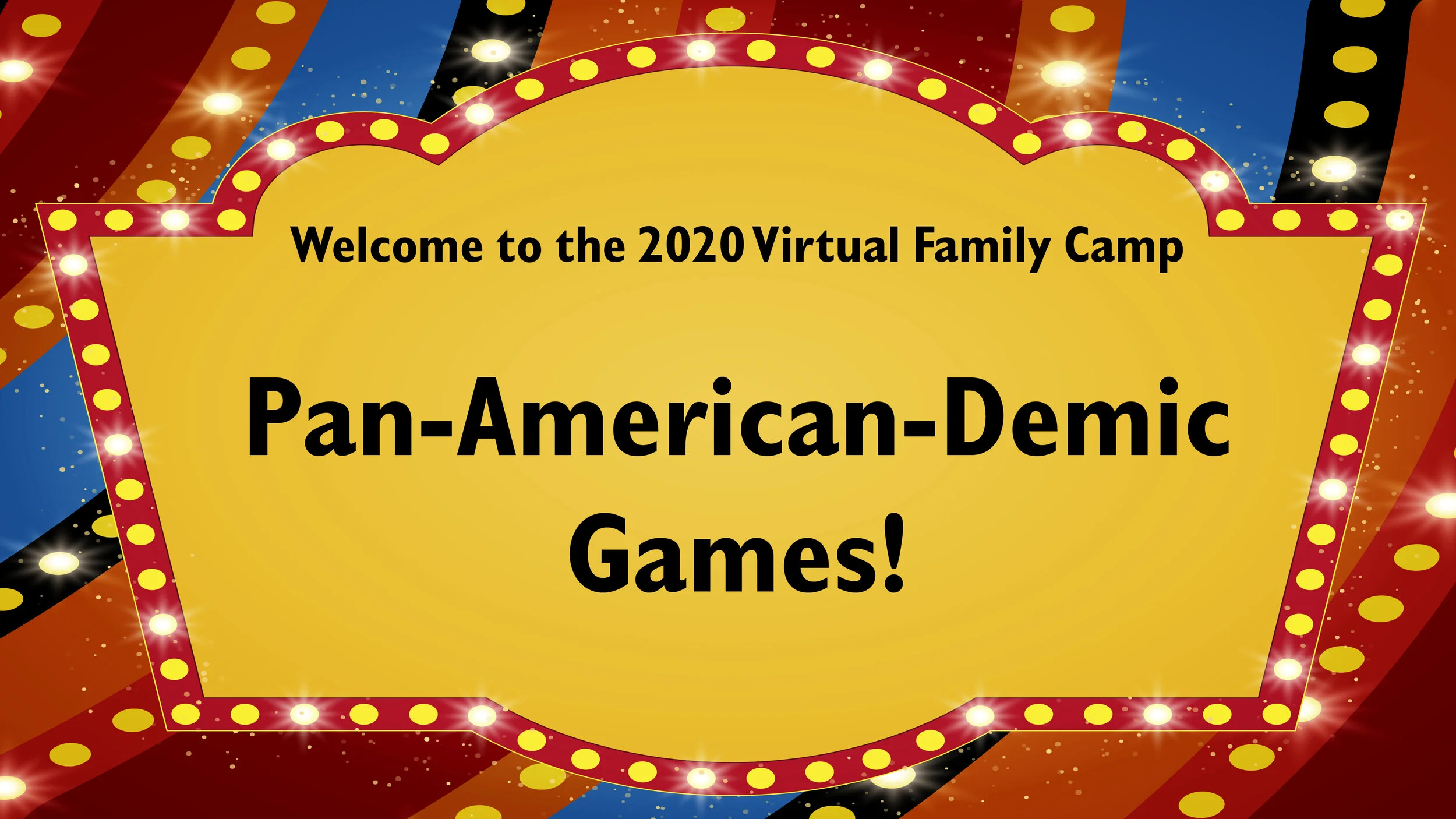 The 2020 Virtual Family Camp Game Show!