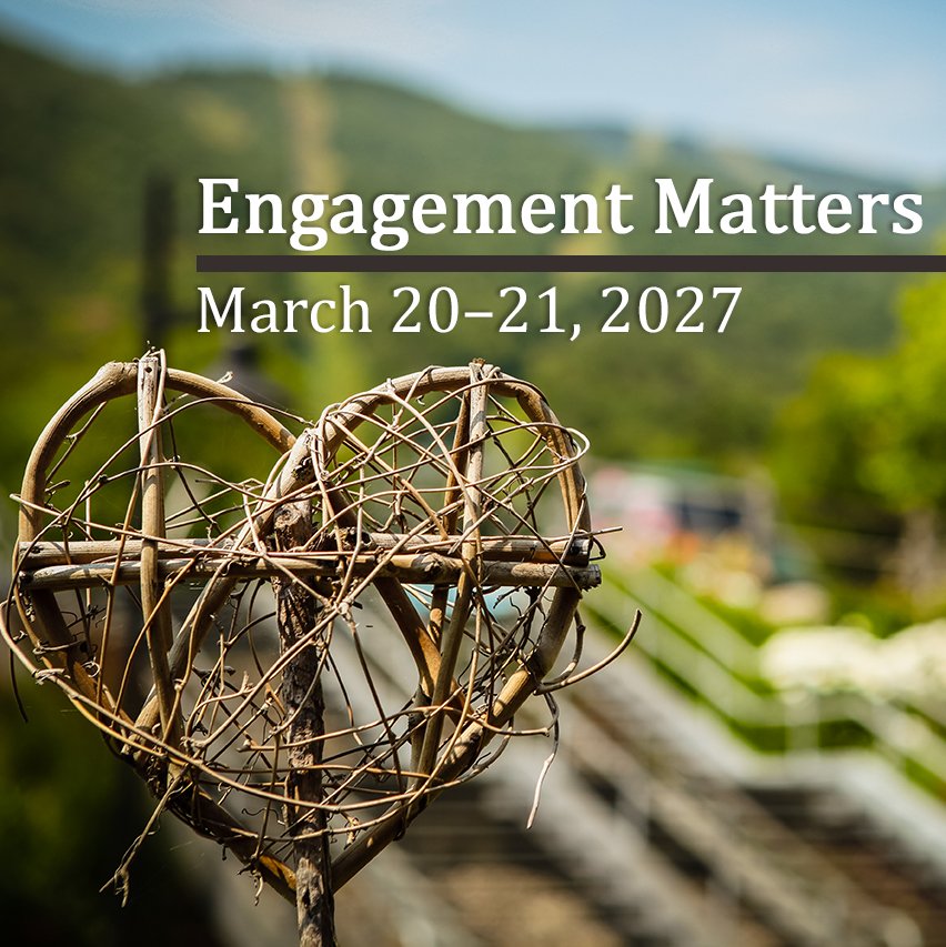 Engagement Matters: March 20–21, 2027