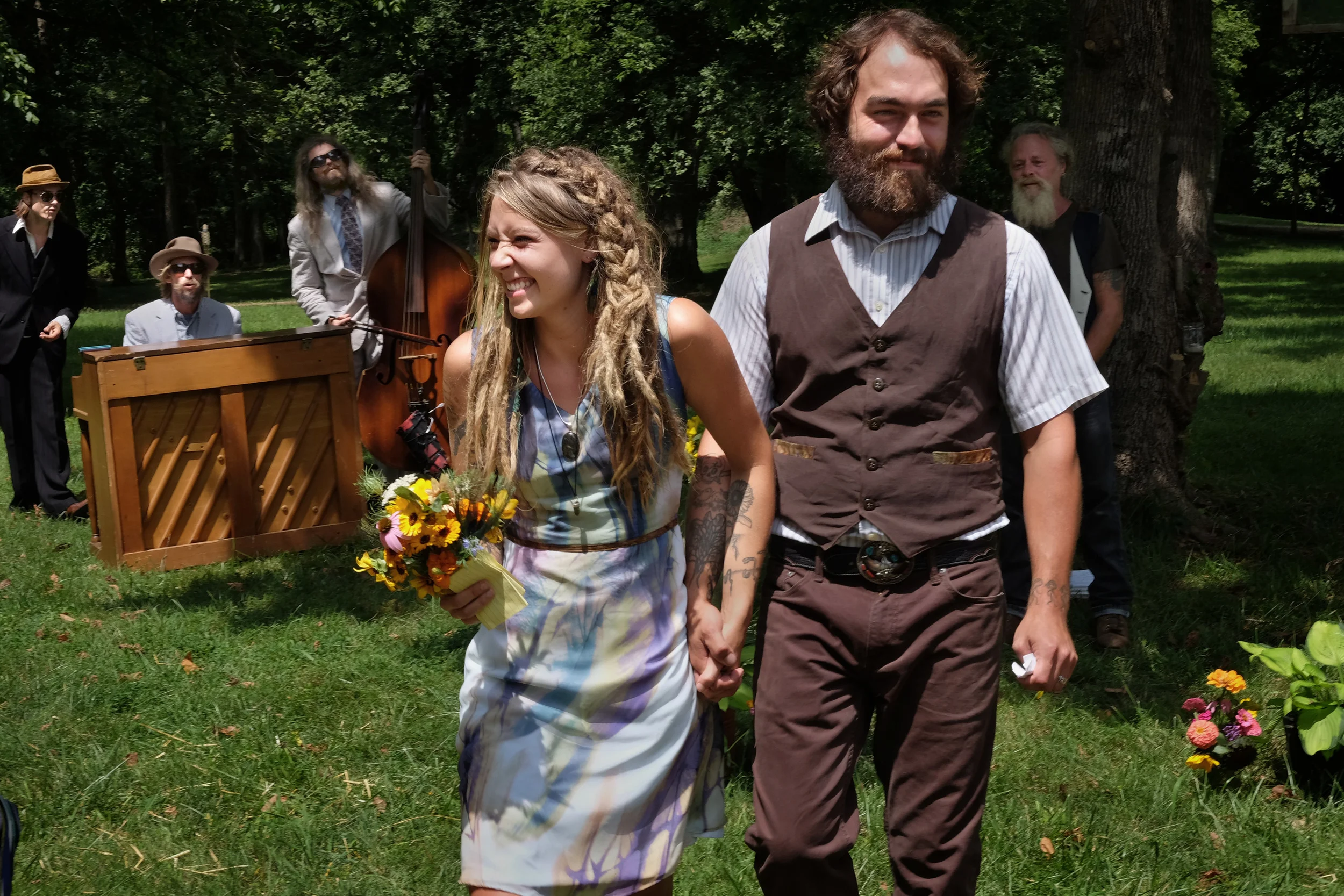 Kelsey and Tommy's Wedding Ceremony, Hot Springs, NC 2014
