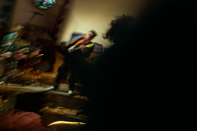 Erich and Danni Playing at GoodStuff, Marshall, 2012.