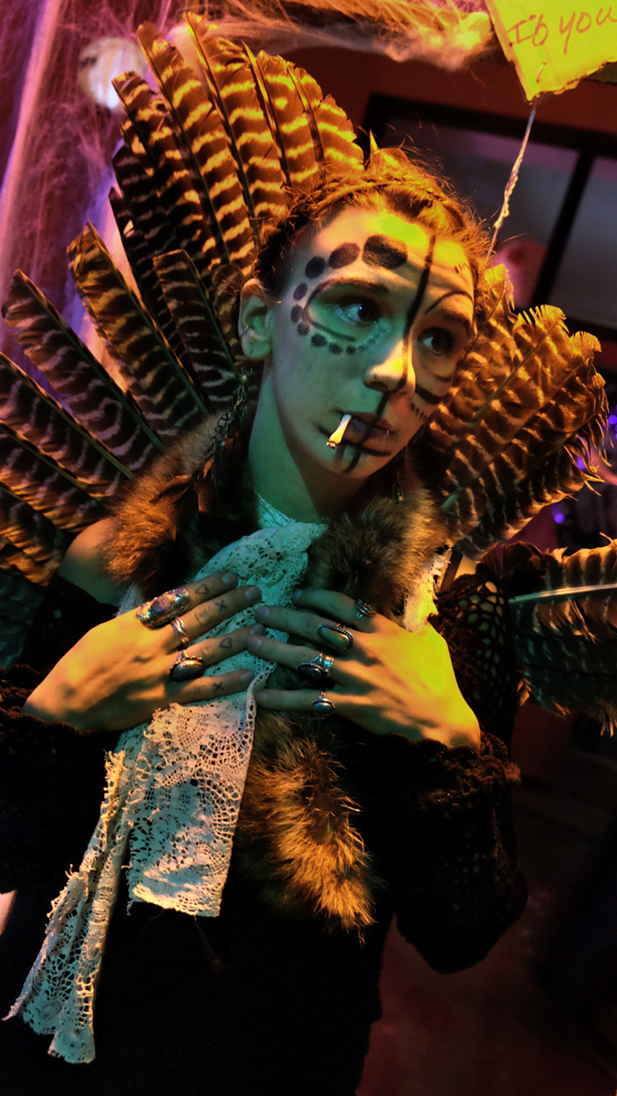 Kate, Halloween Night, Marshall, 2014