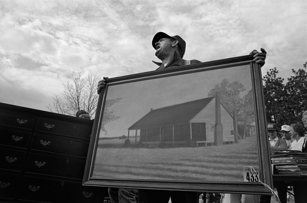 Farm Estate Sale, Bishopville, SC, 1987.