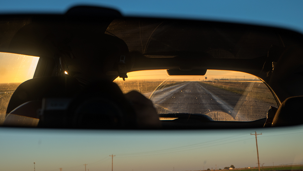 Into West Texas, near Clovis, 2015