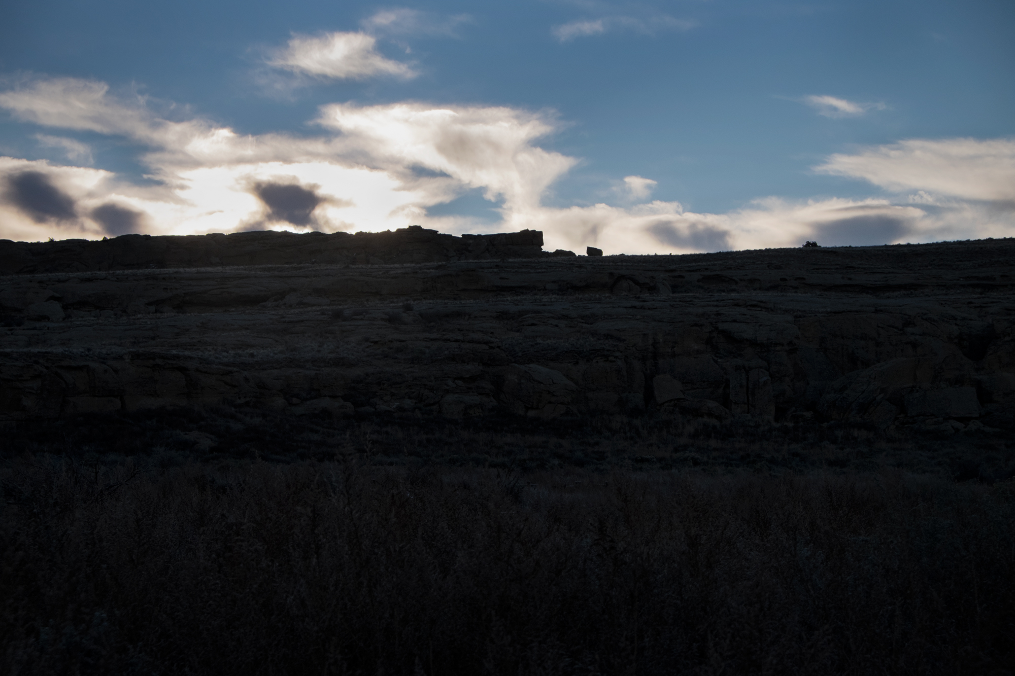 Sunrise, Chaco Canyon, New Mexico