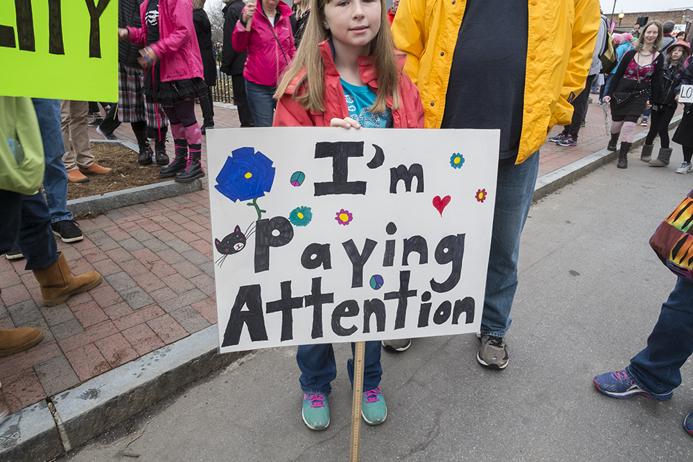 Women's March to DC - Asheville, January 21, 2017