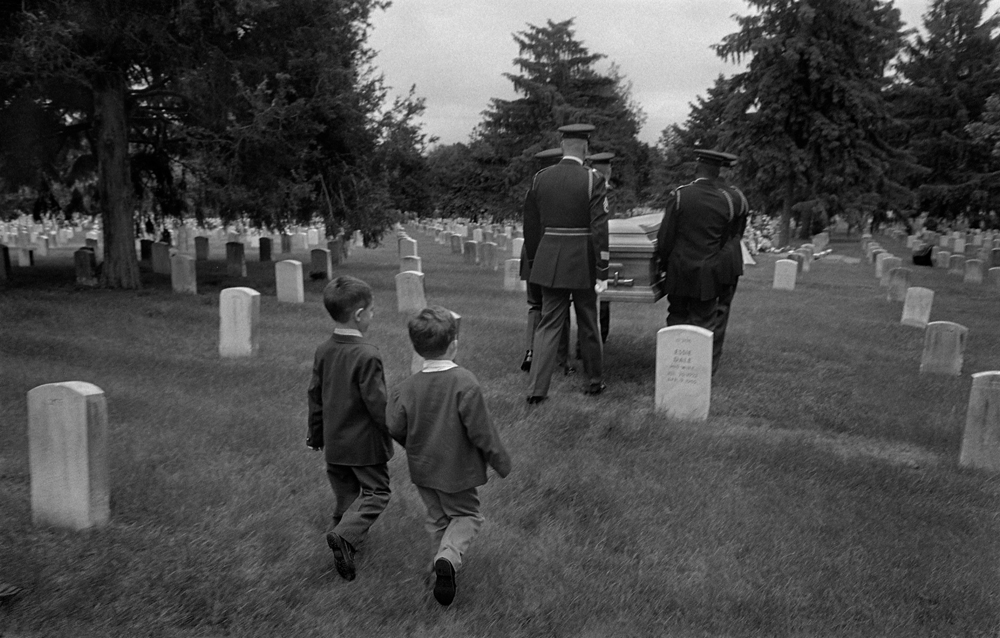 My cousins at the funeral of my Italian immigrant grandmother, Jenny Lozupone Galeano, Arlington National Cemetery, Washington, DC, 1995.