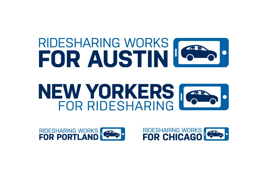Ridesharing Campaign for Lyft (and Uber), California View the the campaign's digital advertising