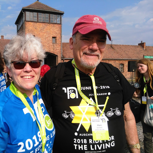 Sue & Marc at Auschwitz-Birkenau.jpg