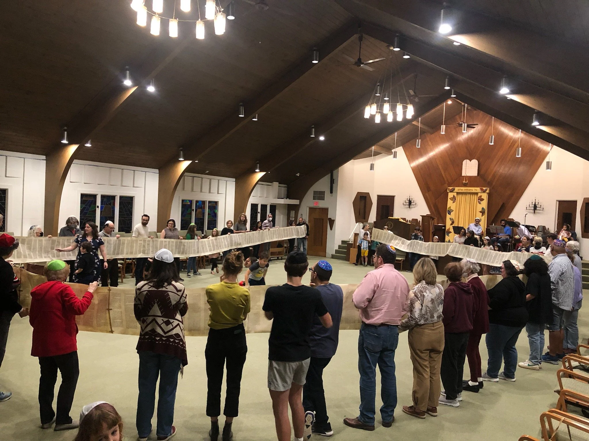 Simchat Torah Community Celebration with the HBT Band