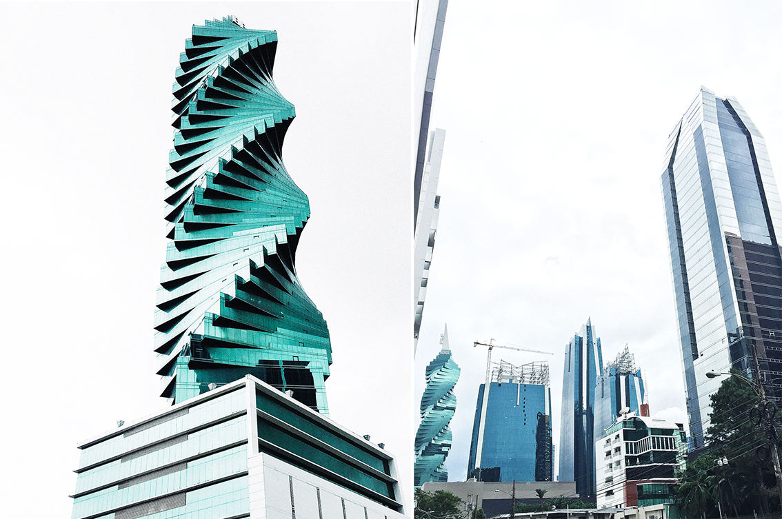 El F&F Tower , el famoso edificio tornillo.