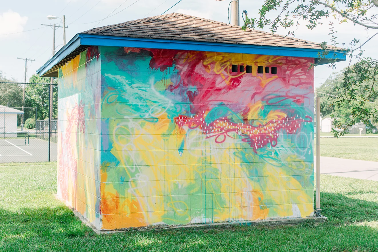 The Abstract House - Public Art Mulberry City Florida