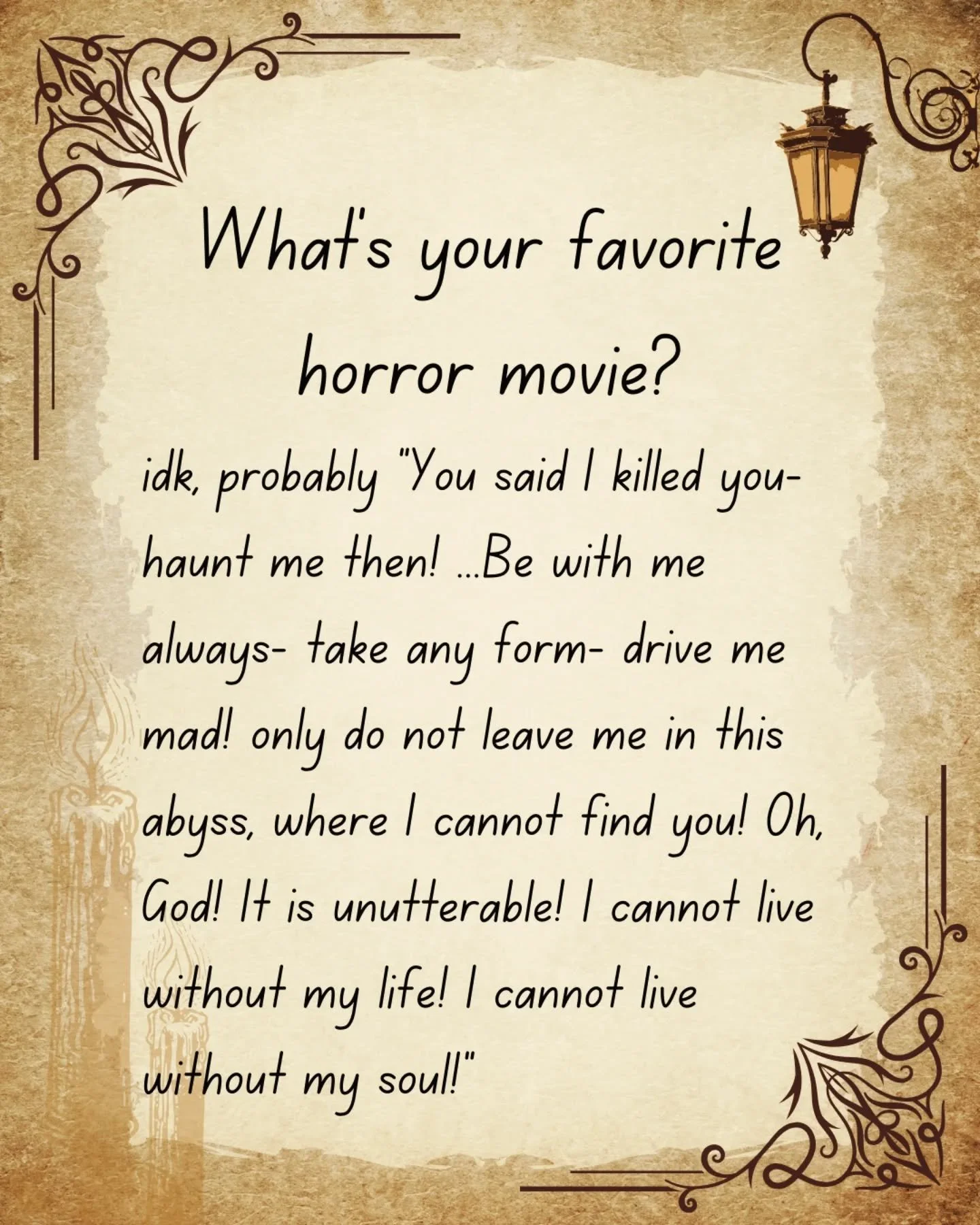 Heartbreaking moments we love 💔😭

Wuthering Heights by Emily Bront&euml; 
Flowers from the Storm by Laura Kinsale 
Unshakeable by Molly MacKenzie 
The Luckiest Lady in London by Sherry Thomas 
The Bastard Duke by Audrey Taylor (coming spring 2026)
