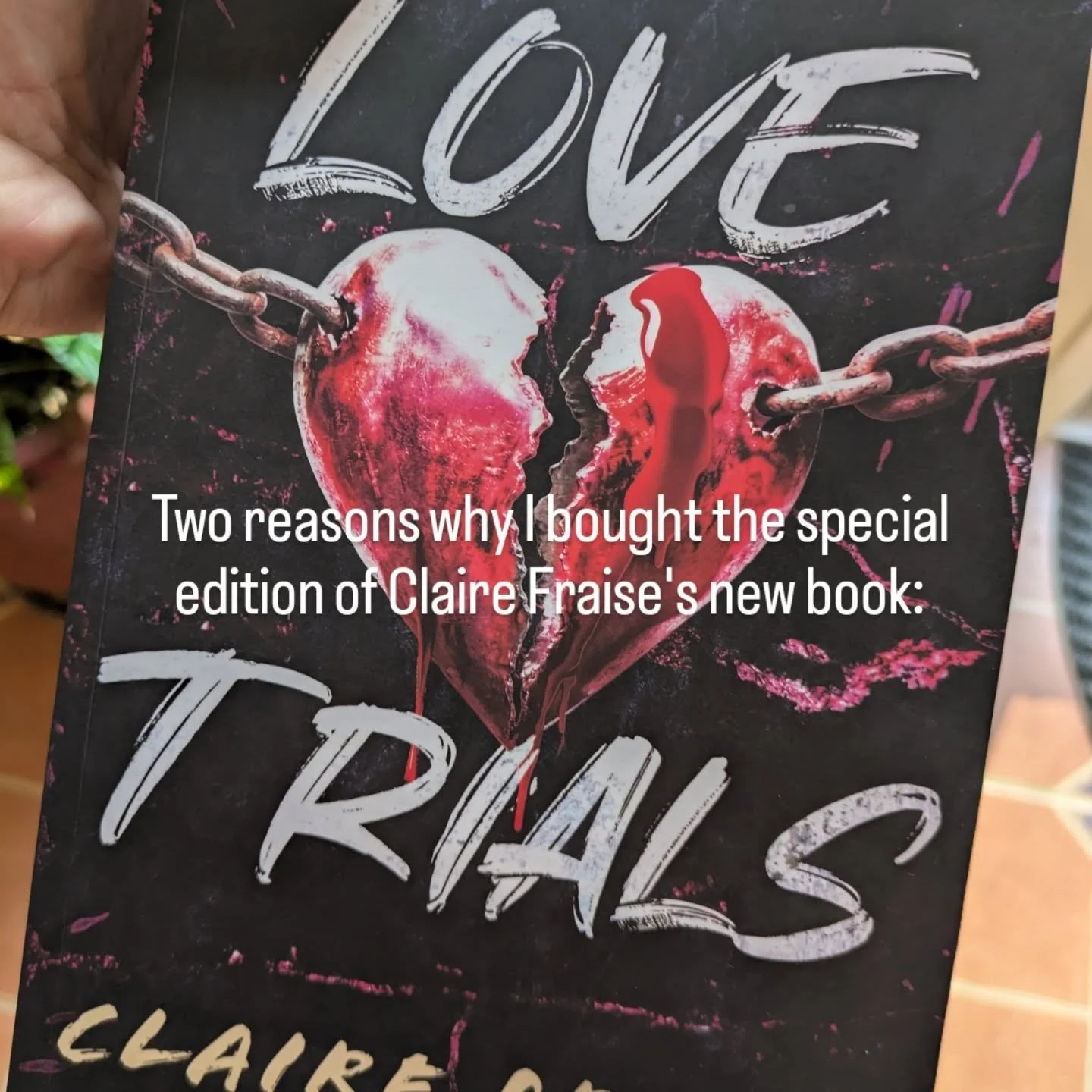 Not my usual genre but the book is so cool looking I had to buy it. 

#indieauthor #thelovetrials #authorsoﬁnstagram