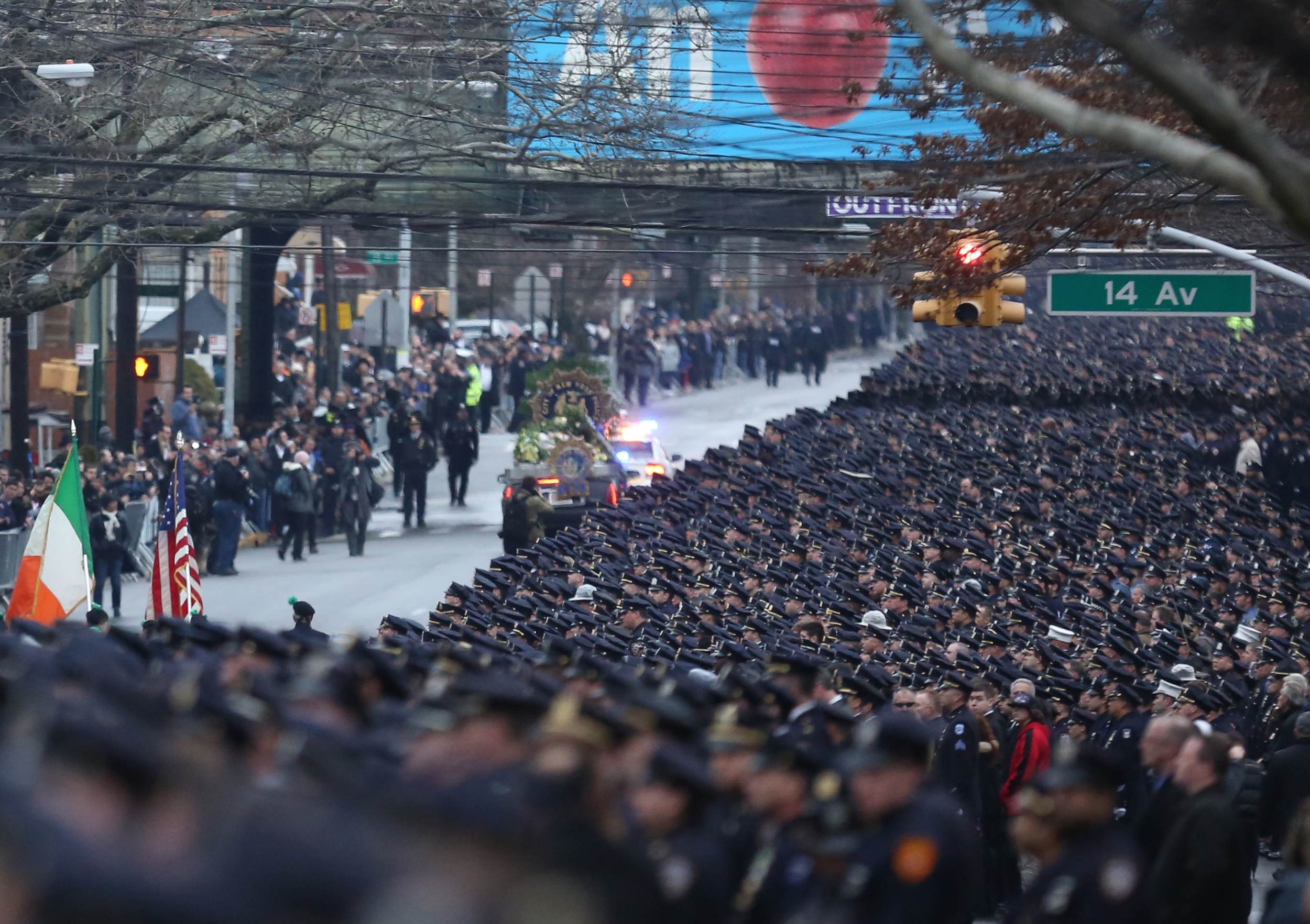 Funeral for slain NYPD cop Wenjian Liu.JPG