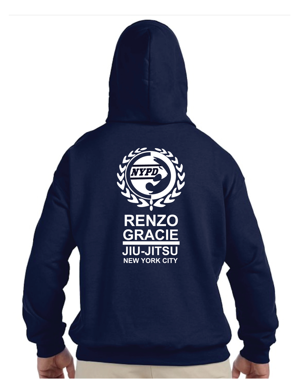 NYPD Team Renzo Gracie Hoodie — GUILLOTINE