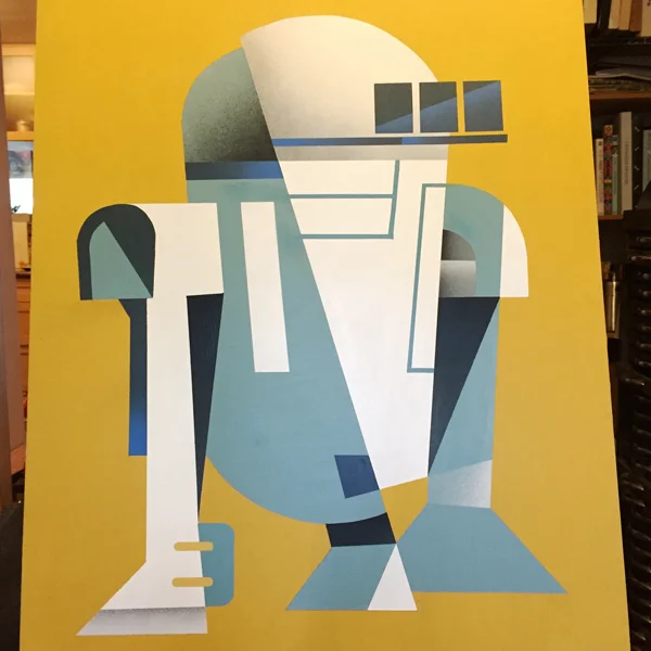 Further masking and detailing - gradients are added here and there.